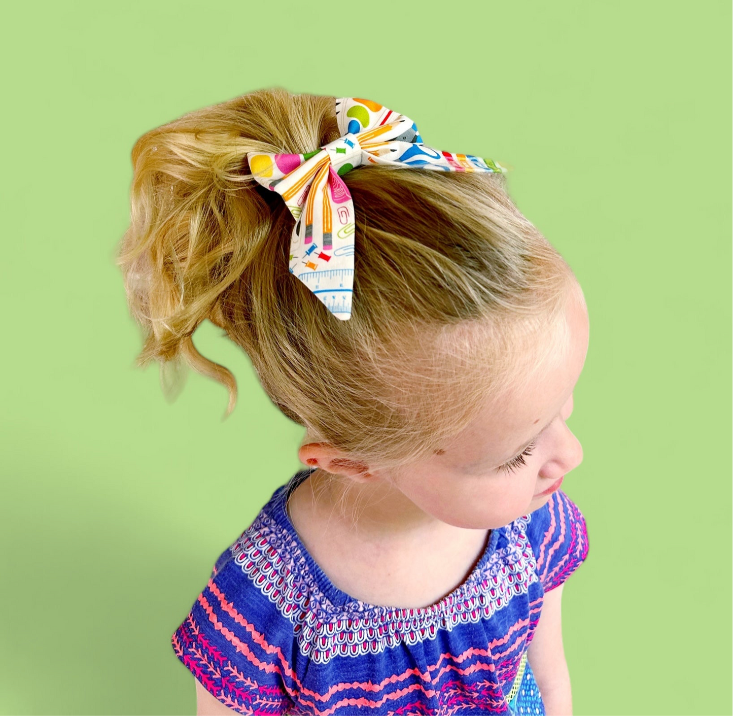 School Supply Bow