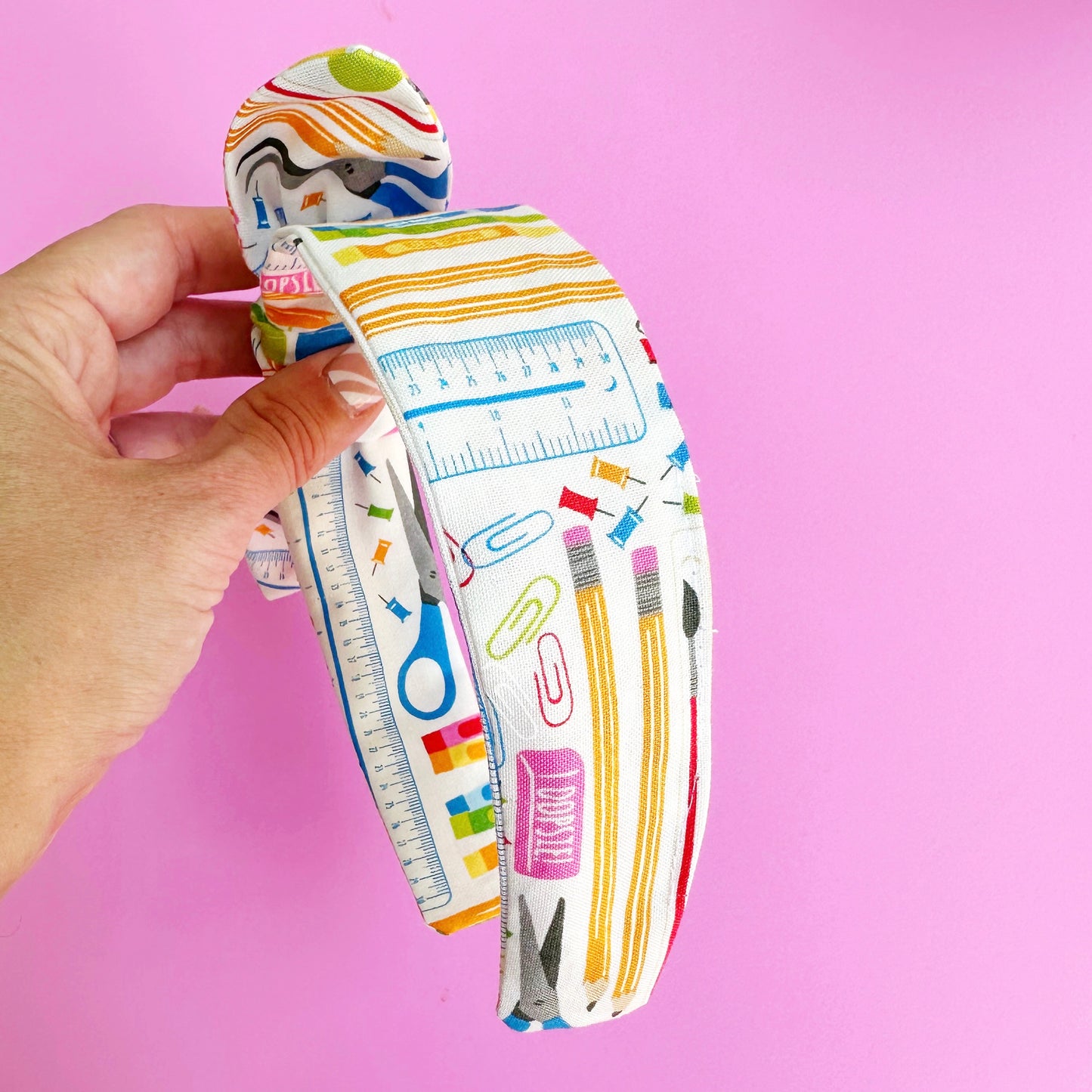 School Supplies Headband