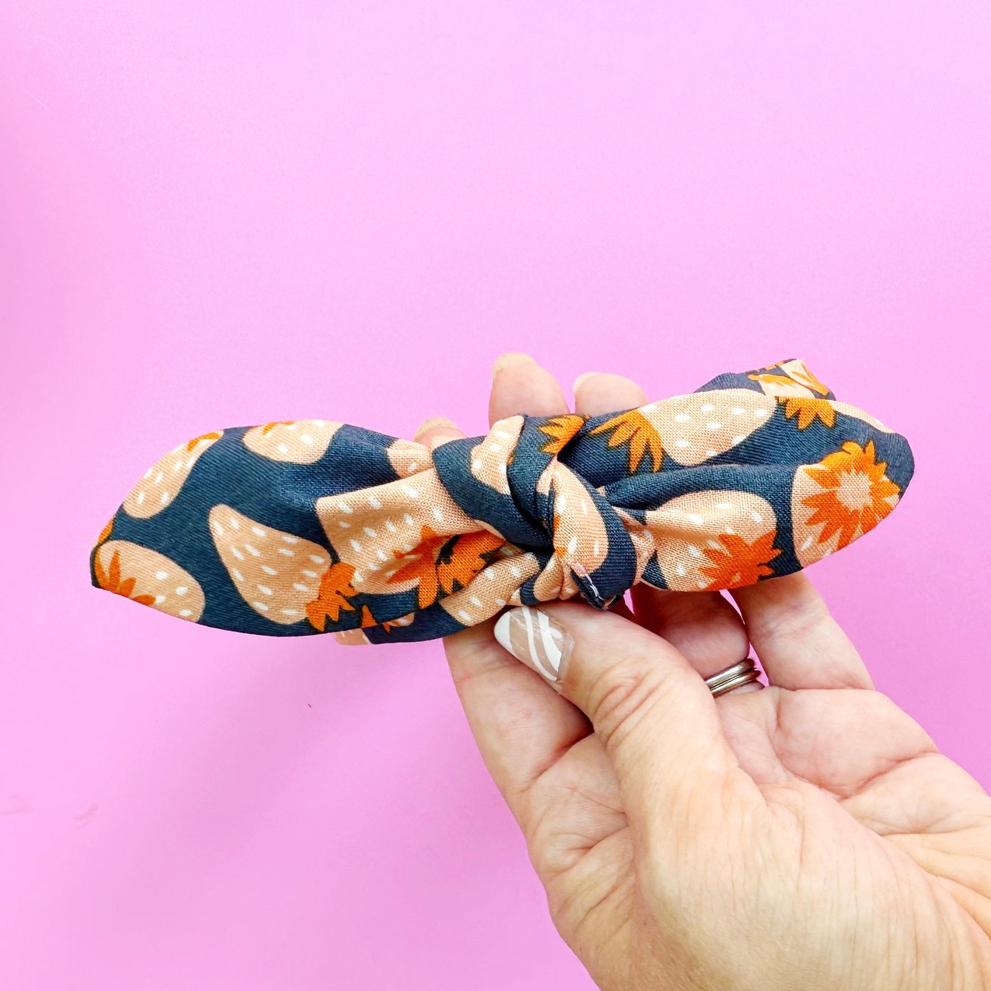 Fall Strawberries Headband
