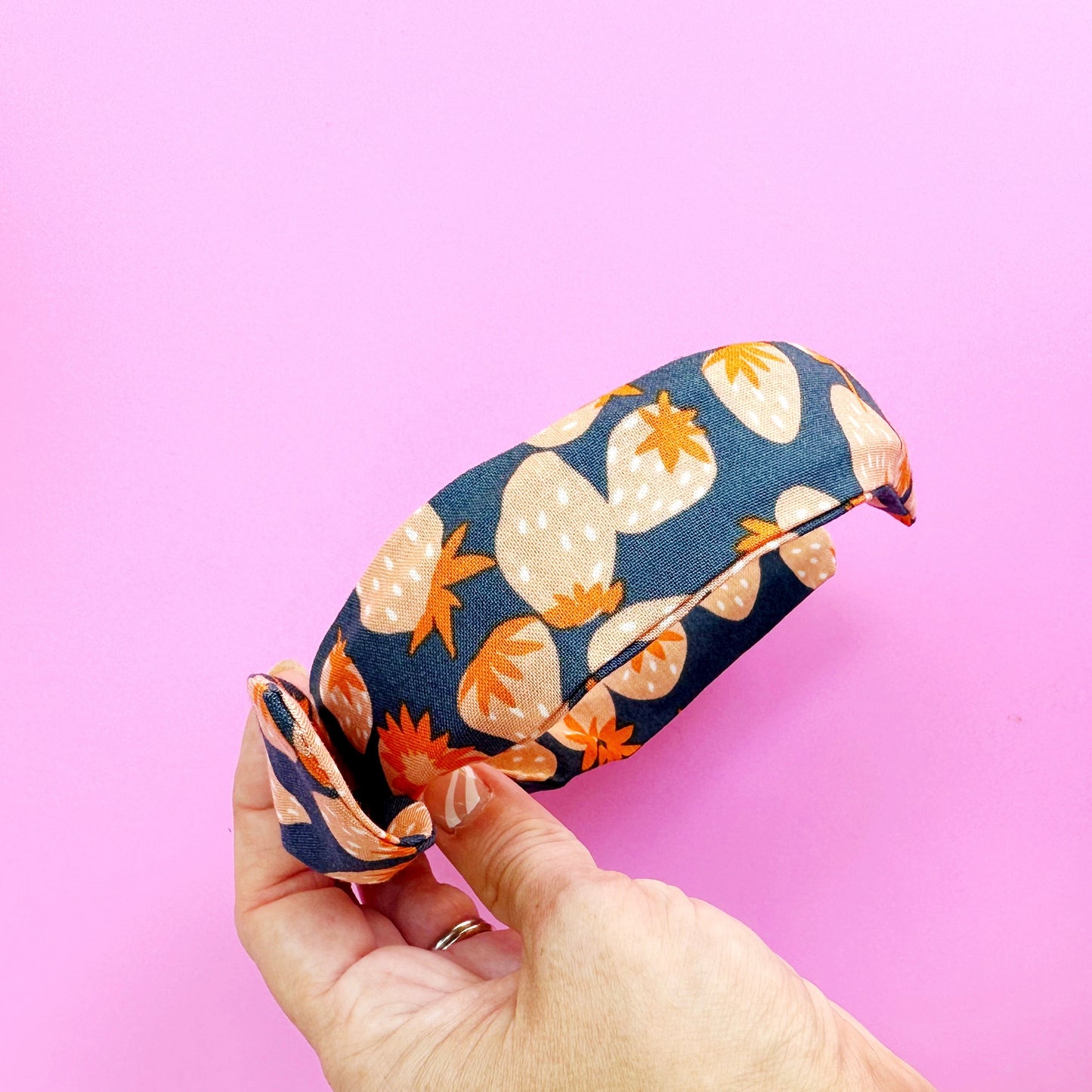 Fall Strawberries Headband