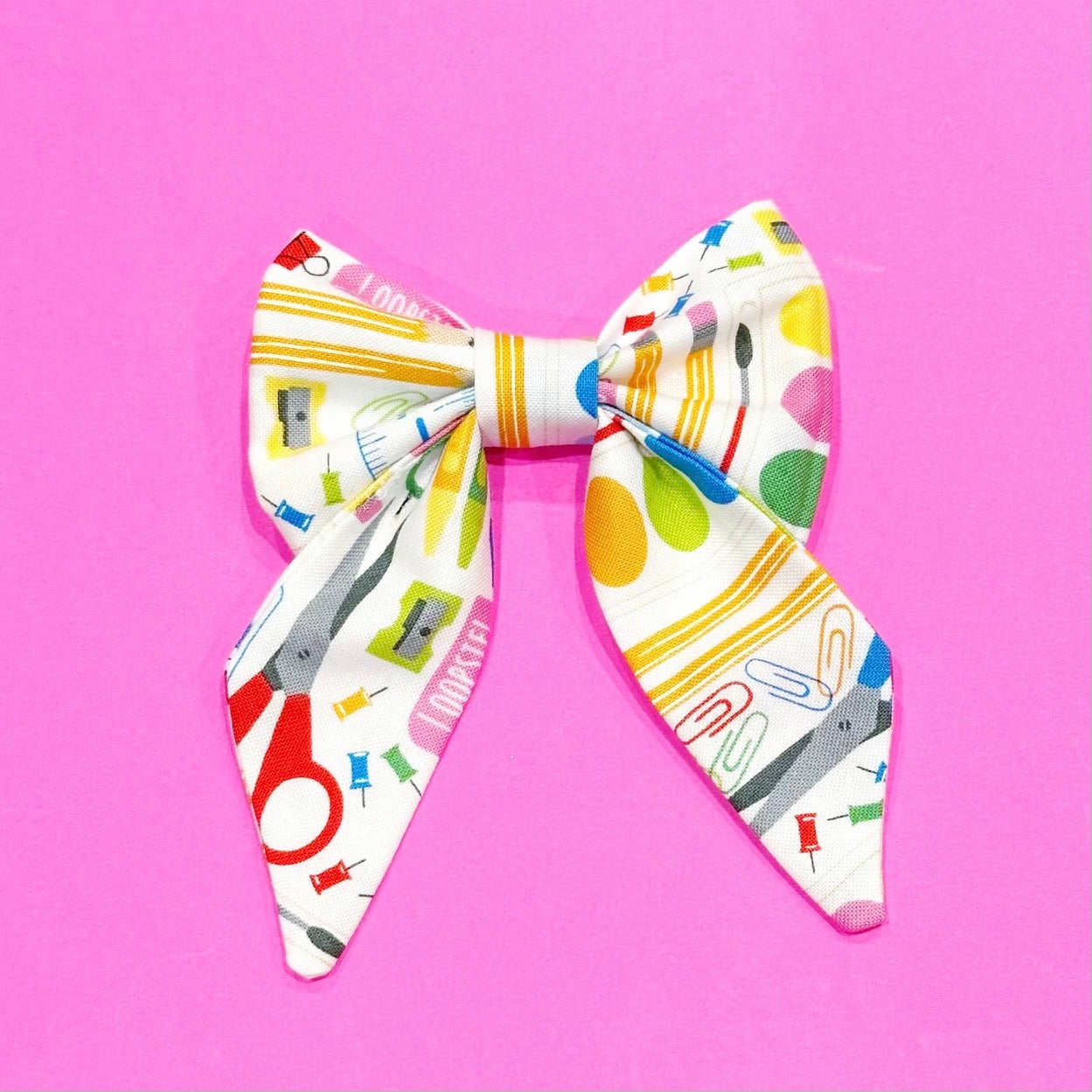 School Supply Bow