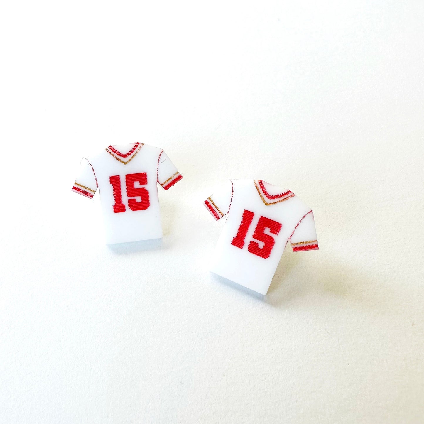 Number 15 KC Studs - multiple colors