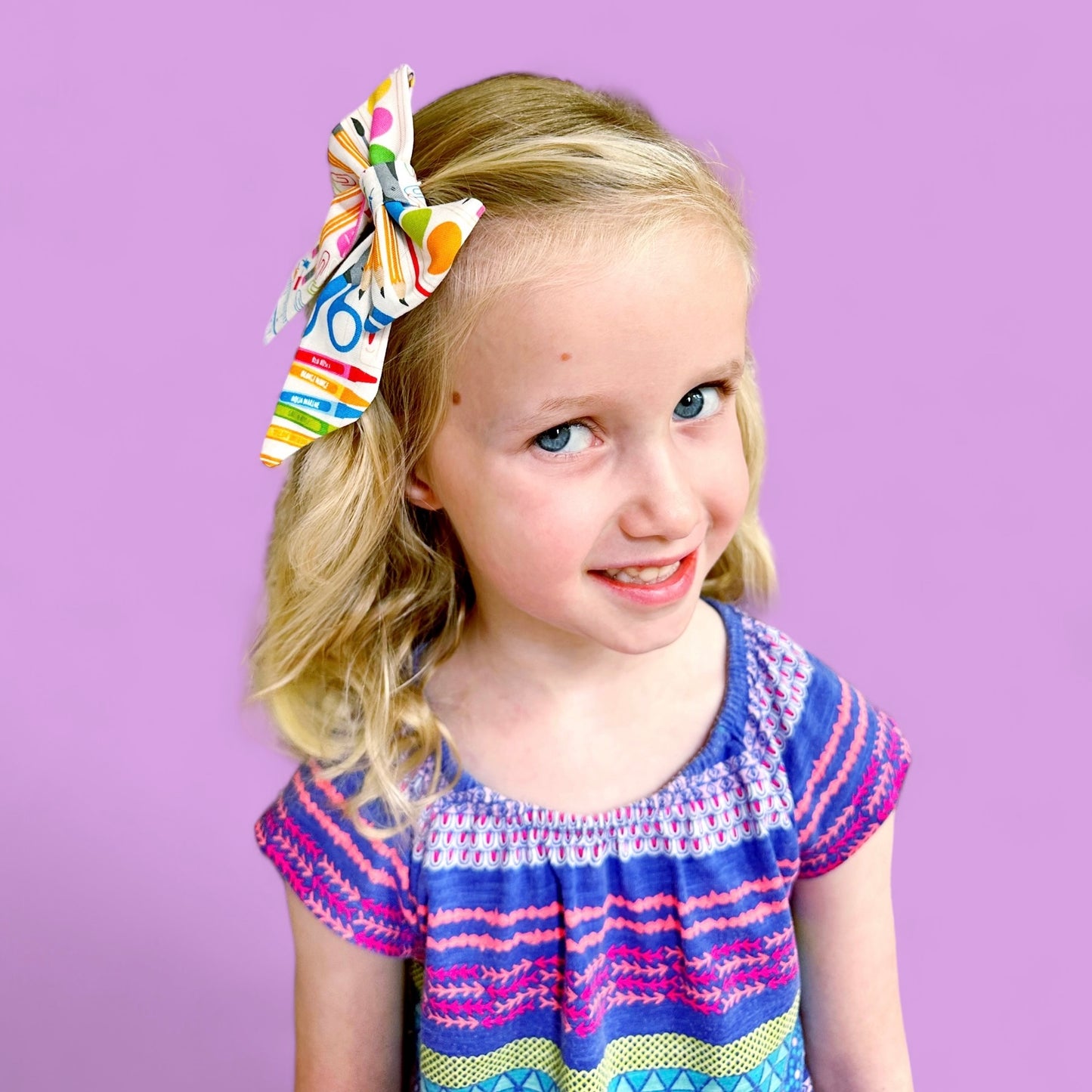School Supply Bow