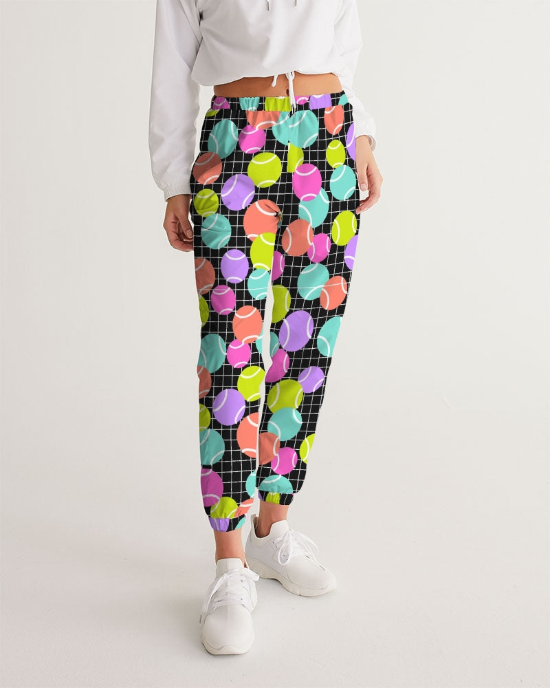 Multi-color Tennis Ball Women's Track Pants