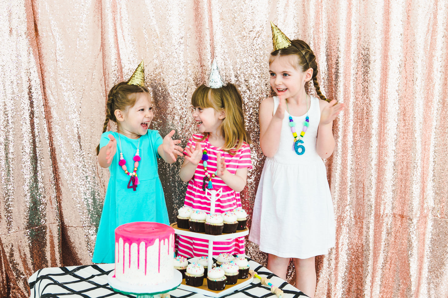 Pink Birthday Necklace