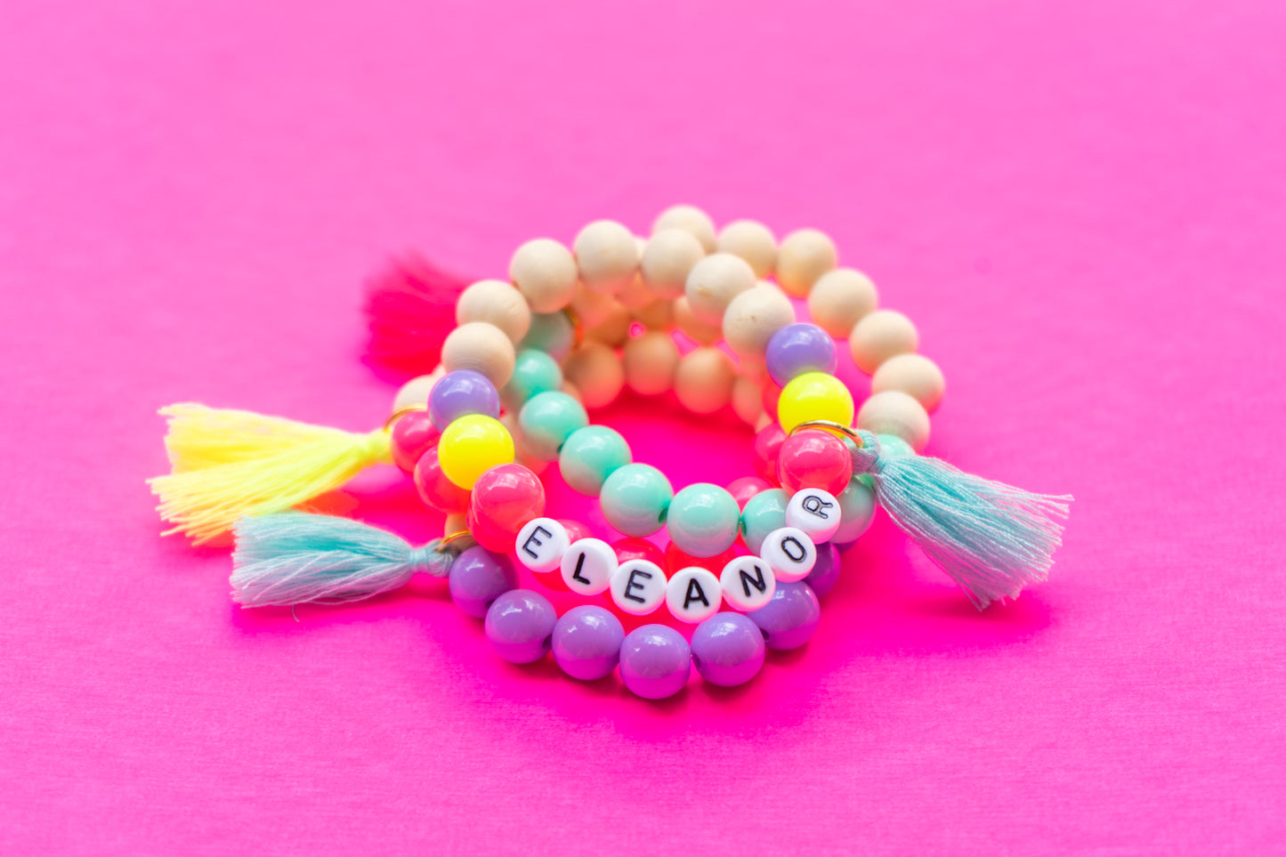 Neon Name Bracelet - a la carte
