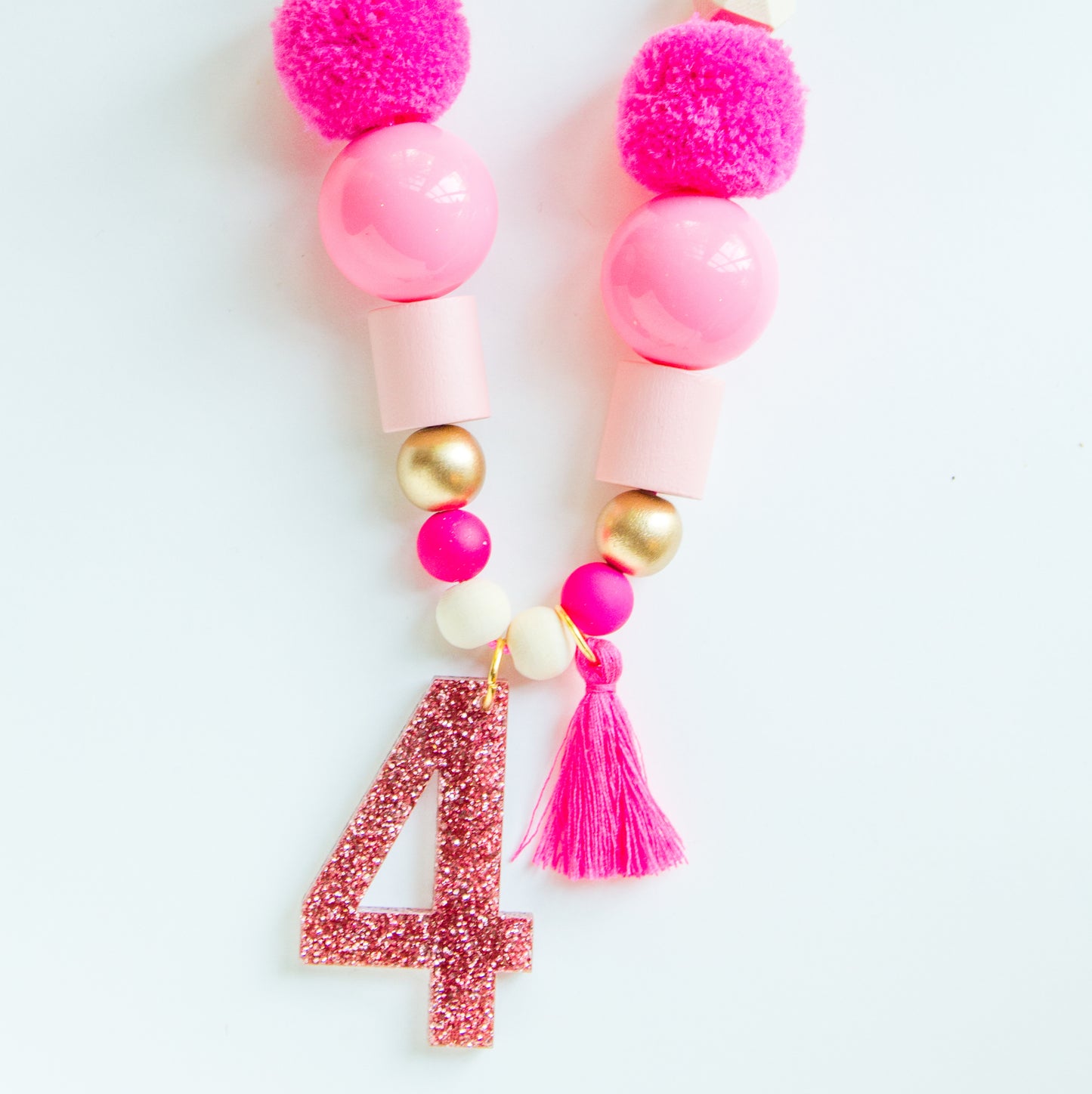 Pink Birthday Necklace