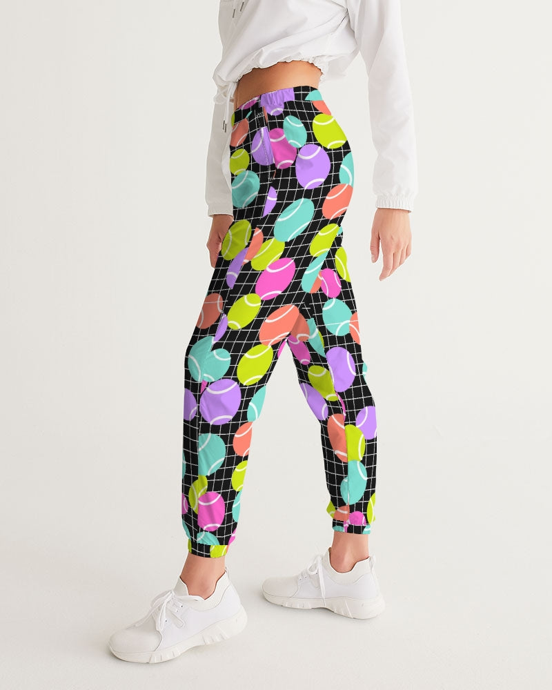 Multi-color Tennis Ball Women's Track Pants