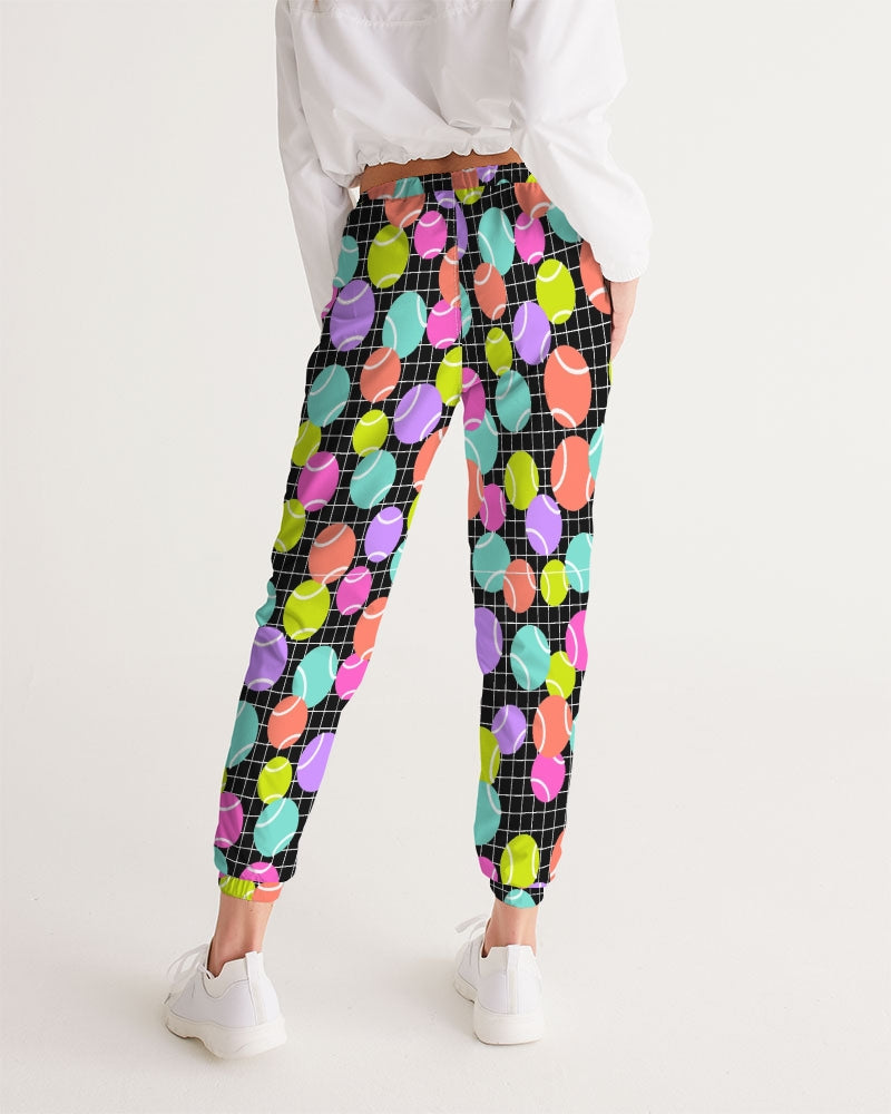 Multi-color Tennis Ball Women's Track Pants