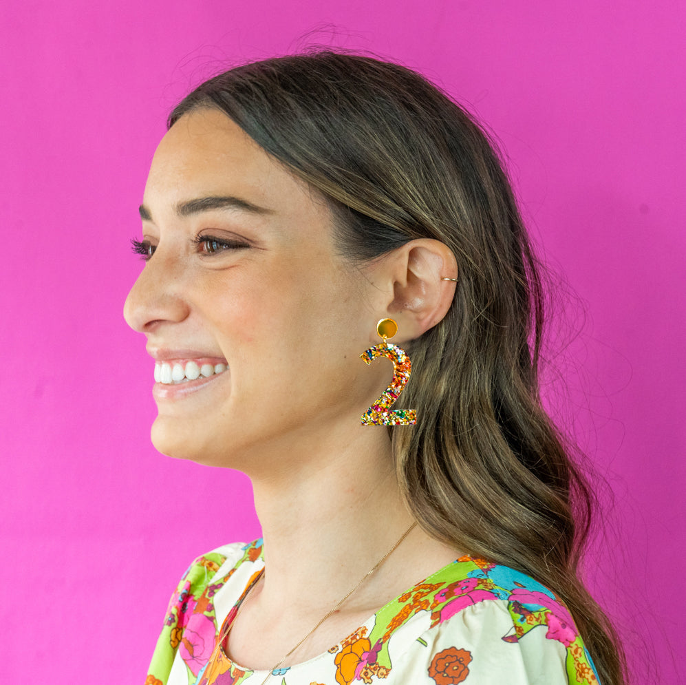 It’s My Party Birthday Earrings - Large