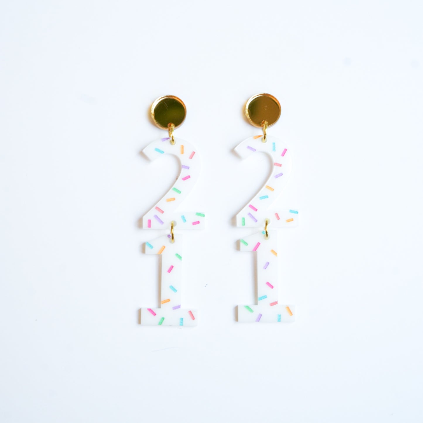 Sprinkles Please Birthday Earrings