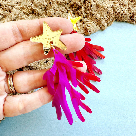 Coral Dangles
