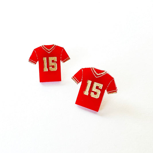 Number 15 KC Studs - multiple colors