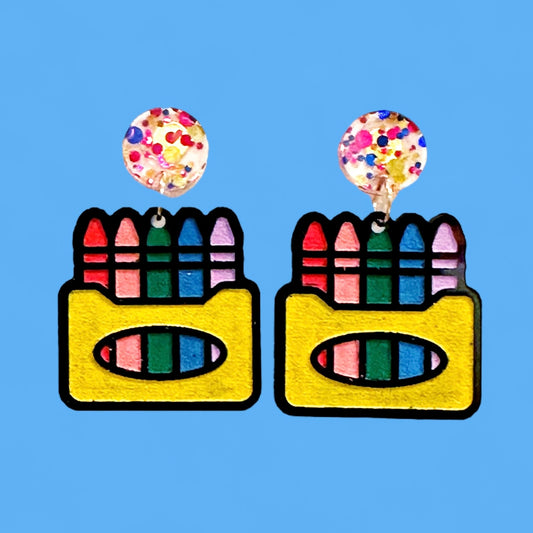 Crayon Box Dangles