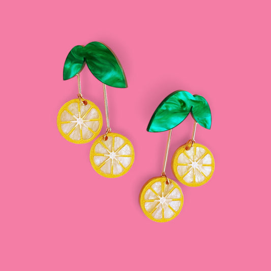 Lemon Squeezy Earrings