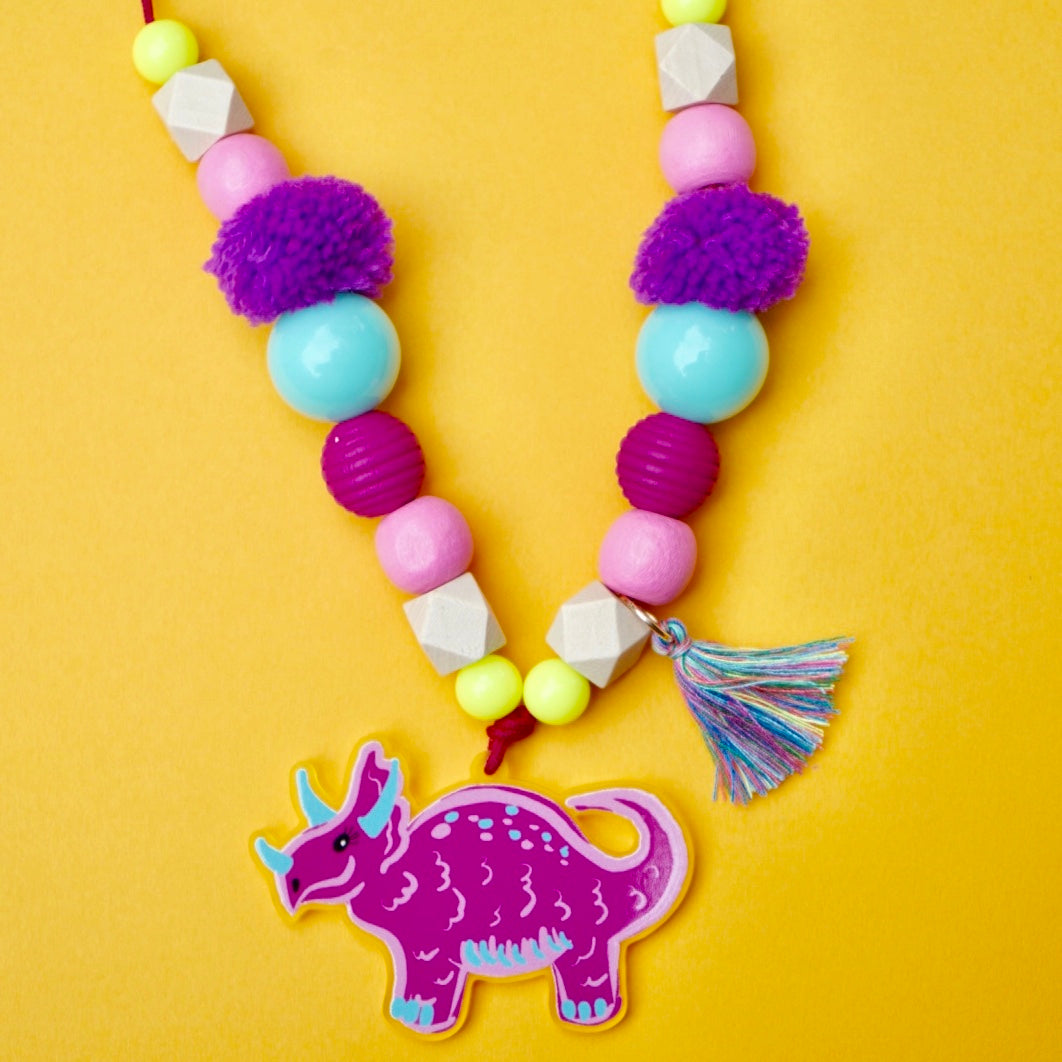 Triceratops  Necklace