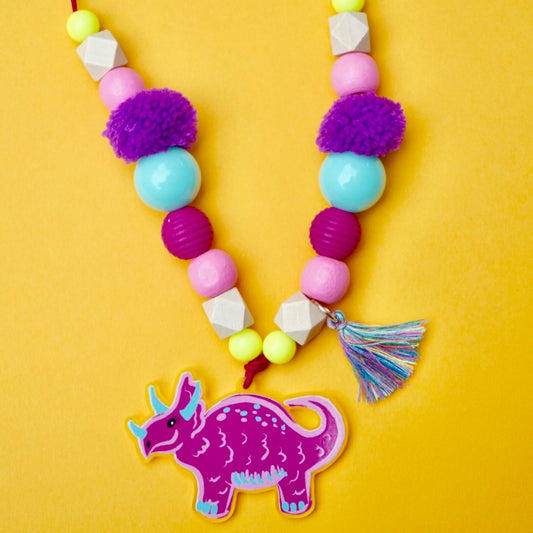 Triceratops  Necklace