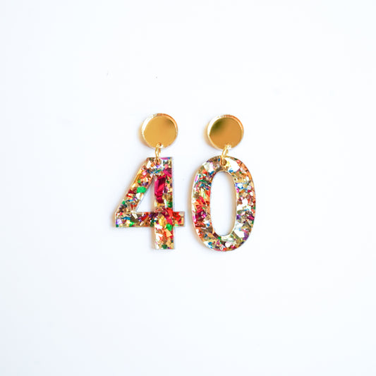 It’s My Party Birthday Earrings - Small