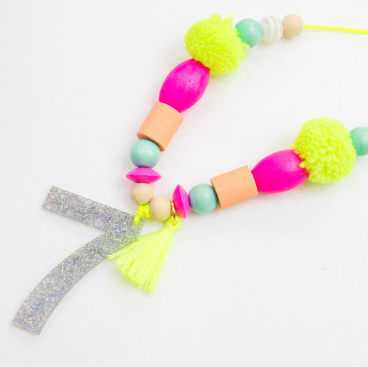 Holographic Birthday Necklace